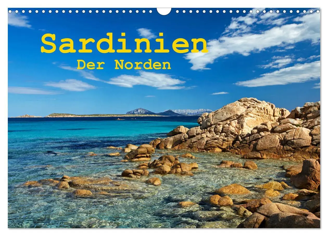 Cover: 9783457808474 | Sardinien - Der Norden (Wandkalender 2026 DIN A3 quer), CALVENDO...