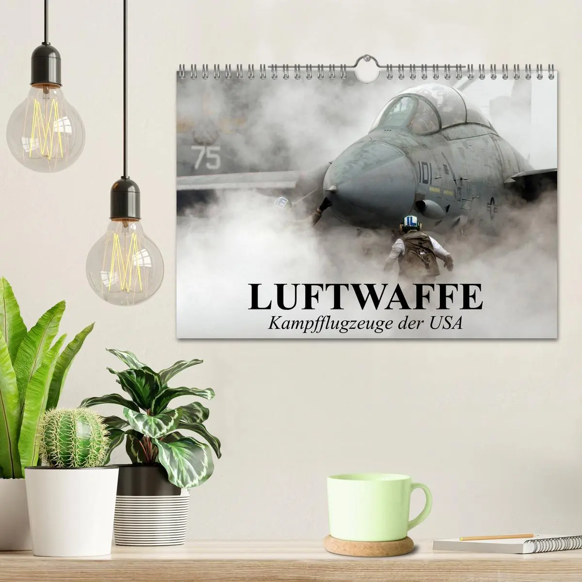 Bild: 9783516068474 | Luftwaffe. Kampfflugzeuge der USA (Wandkalender 2026 DIN A4 quer),...