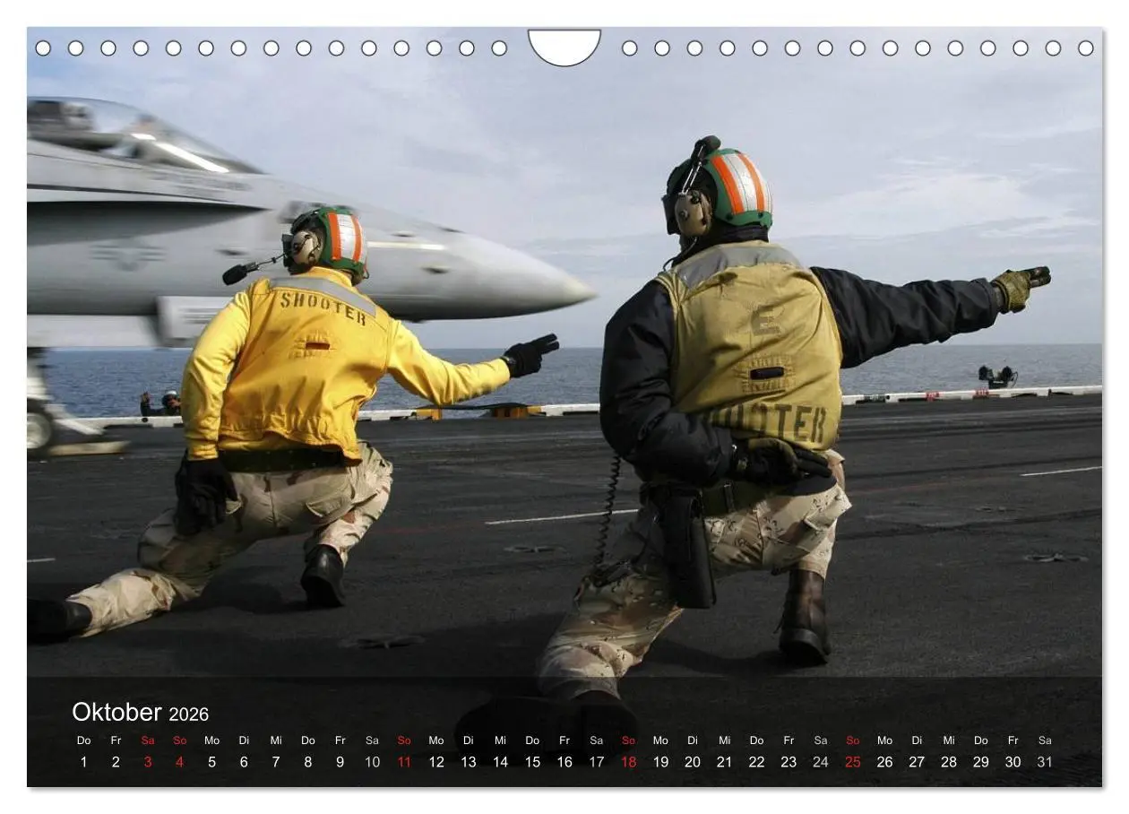 Bild: 9783516068474 | Luftwaffe. Kampfflugzeuge der USA (Wandkalender 2026 DIN A4 quer),...