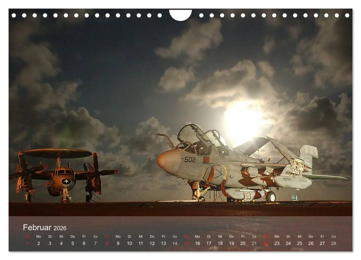 Bild: 9783516068474 | Luftwaffe. Kampfflugzeuge der USA (Wandkalender 2026 DIN A4 quer),...