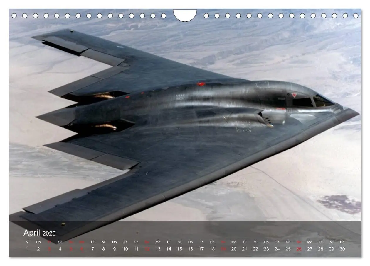 Bild: 9783516068474 | Luftwaffe. Kampfflugzeuge der USA (Wandkalender 2026 DIN A4 quer),...