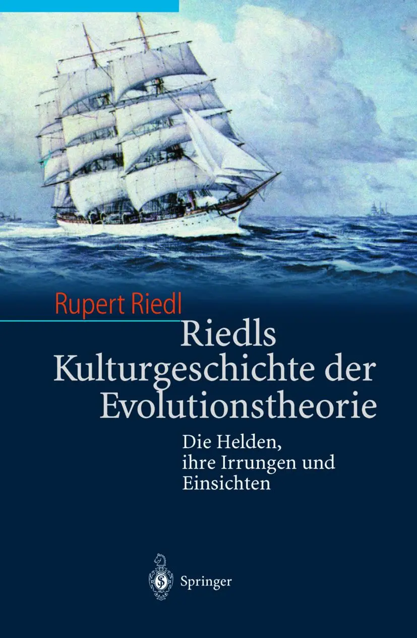 Cover: 9783642628474 | Riedls Kulturgeschichte der Evolutionstheorie | Rupert Riedl | Buch