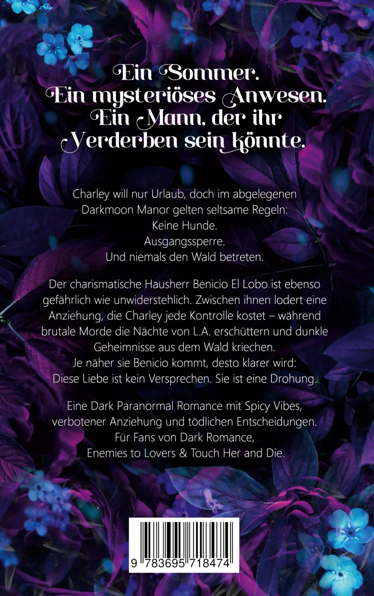 Rückseite: 9783695718474 | Darkmoon | Verborgen im Schatten | Laurena Dusk | Taschenbuch | 320 S.