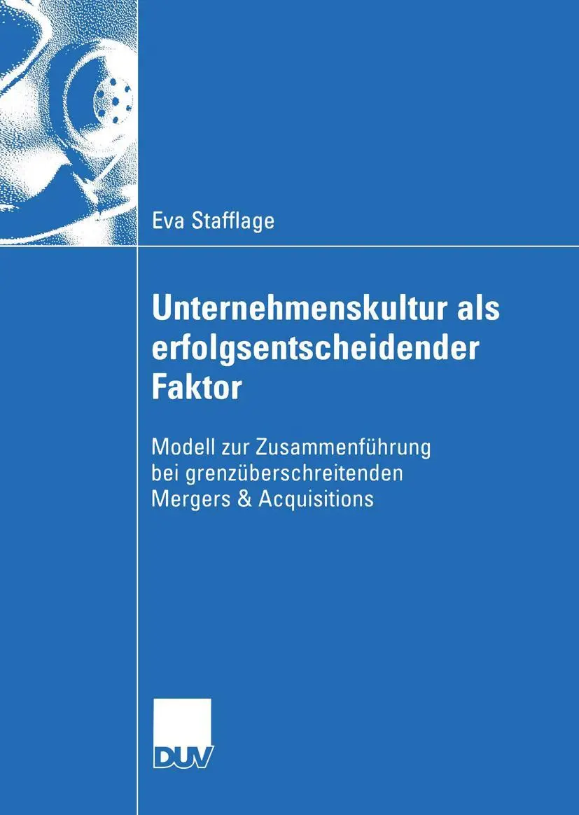 Cover: 9783824408474 | Unternehmenskultur als erfolgsentscheidender Faktor | Eva Schatz | xx