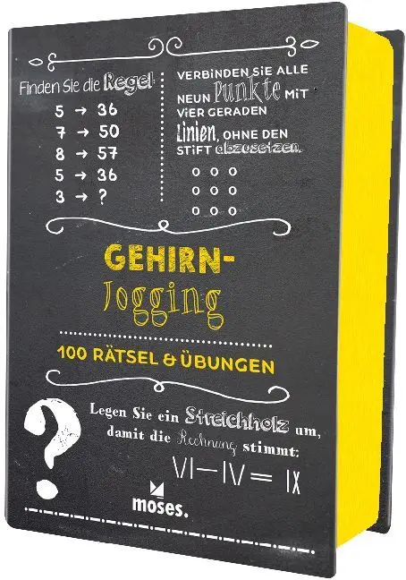 Cover: 9783897778474 | Quiz-Box Gehirnjogging | 100 Rätsel und Übungen | Eichstädt (u. a.)