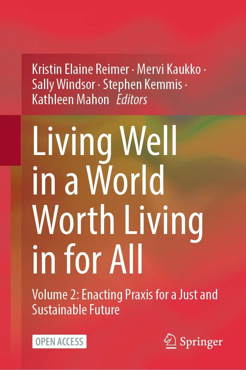 Cover: 9789819718474 | Living Well in a World Worth Living in for All | Reimer (u. a.) | Buch