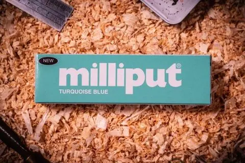 Cover: 710535678574 | Milliput Turquoise Blue 4 oz (113.4g) Pack | englisch | Milliput