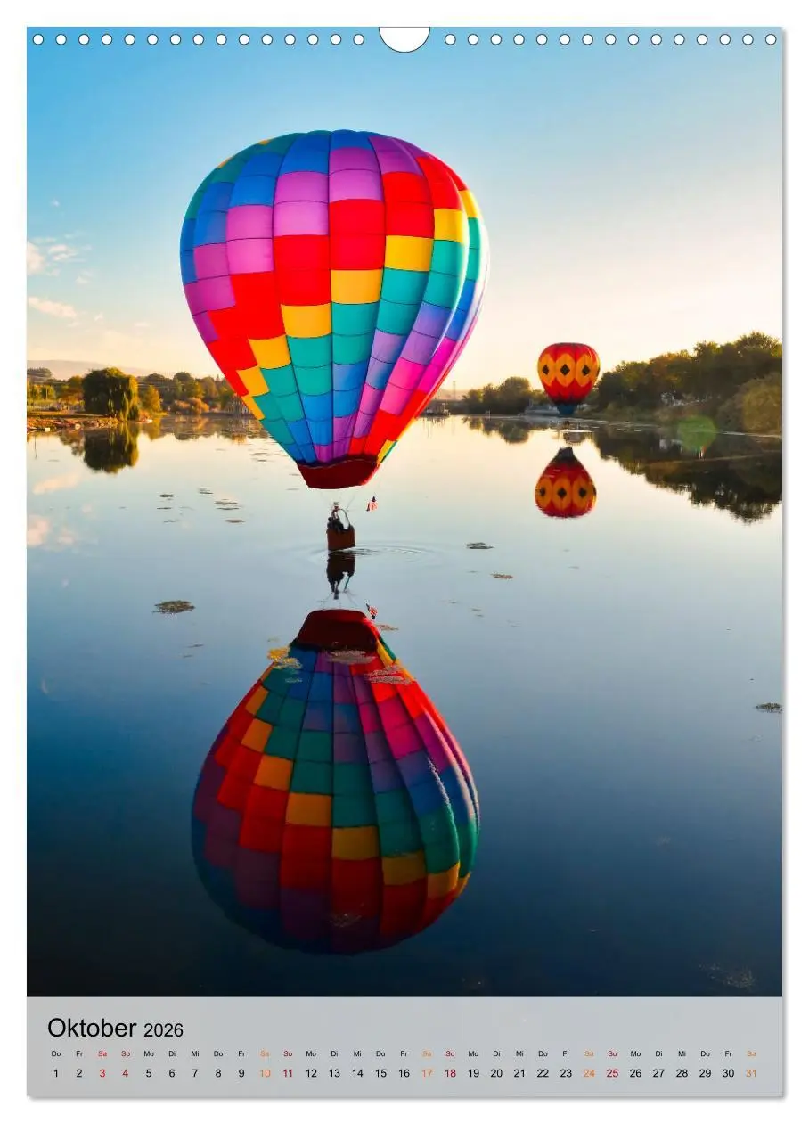 Bild: 9783516368574 | Ballon fahren - mein Traum (Wandkalender 2026 DIN A3 hoch),...