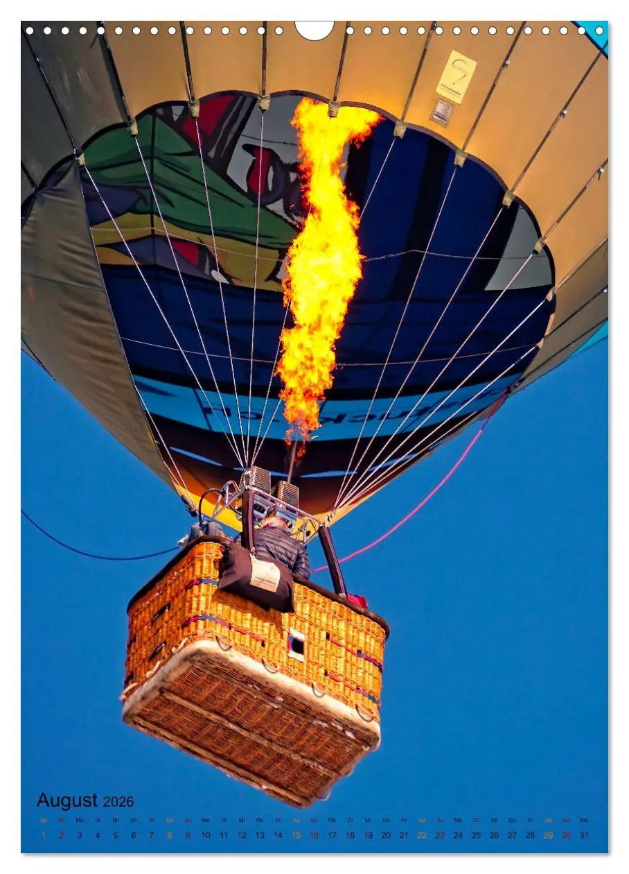 Bild: 9783516368574 | Ballon fahren - mein Traum (Wandkalender 2026 DIN A3 hoch),...
