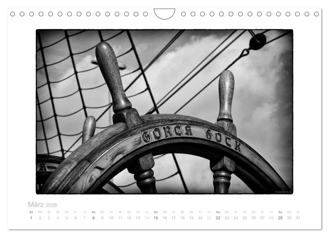 Bild: 9783516678574 | Gorch Fock - zeitlose Eindrücke (Wandkalender 2026 DIN A4 quer),...