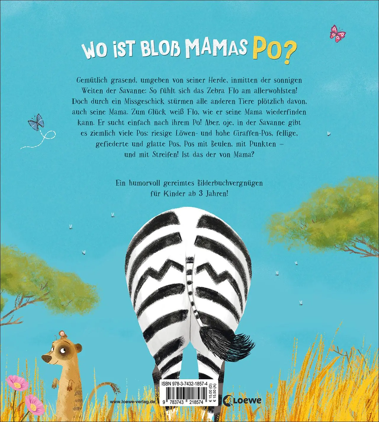 Rückseite: 9783743218574 | Mamas Po erkenn' ich sowieso! | Jonny Leighton | Buch | 32 S. | 2024