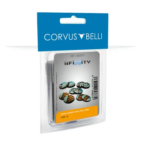 Cover: 8437016958674 | 25 mm Scenery bases; Beta Series | englisch | Corvus Belli Infinity