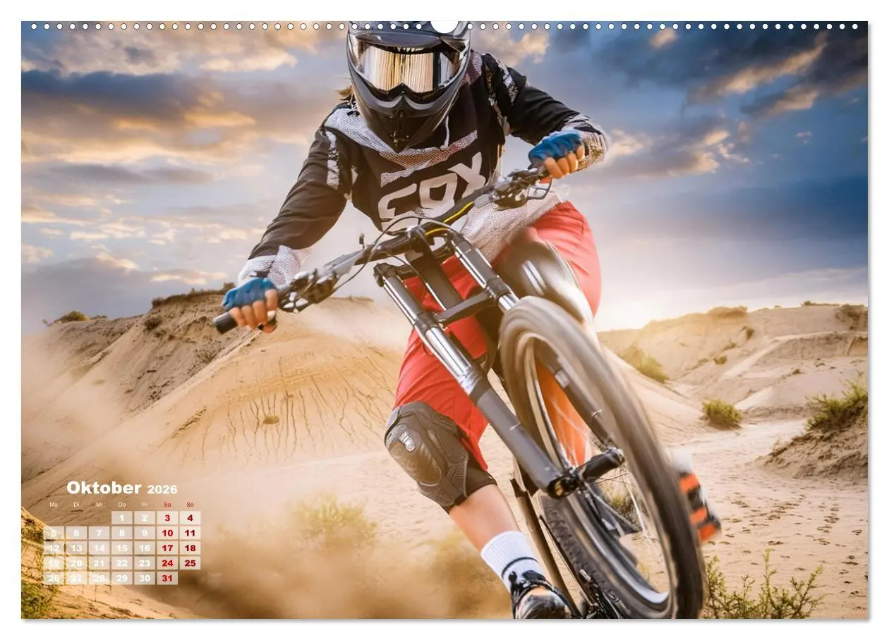 Bild: 9783457408674 | Abfahrtsrausch Downhill Aktion (Wandkalender 2026 DIN A2 quer),...
