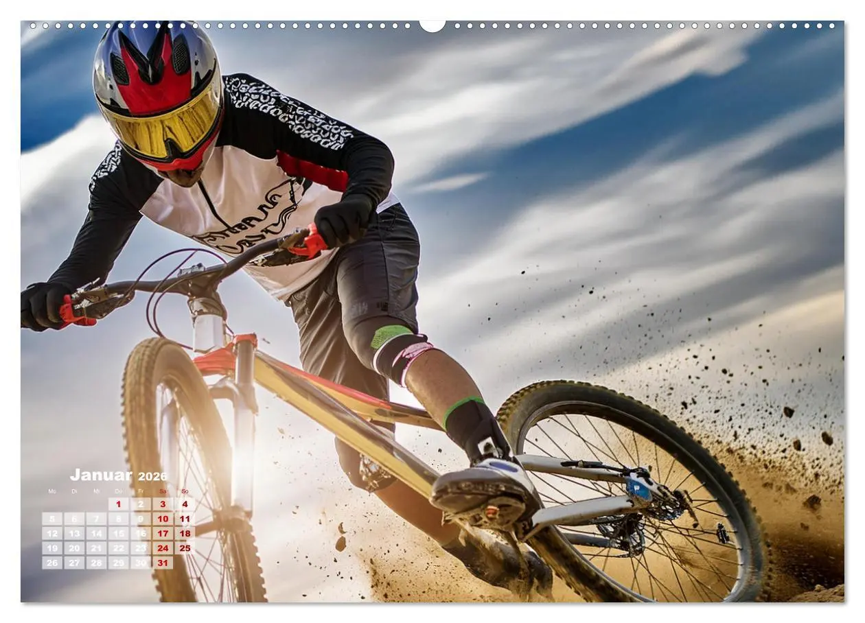 Bild: 9783457408674 | Abfahrtsrausch Downhill Aktion (Wandkalender 2026 DIN A2 quer),...