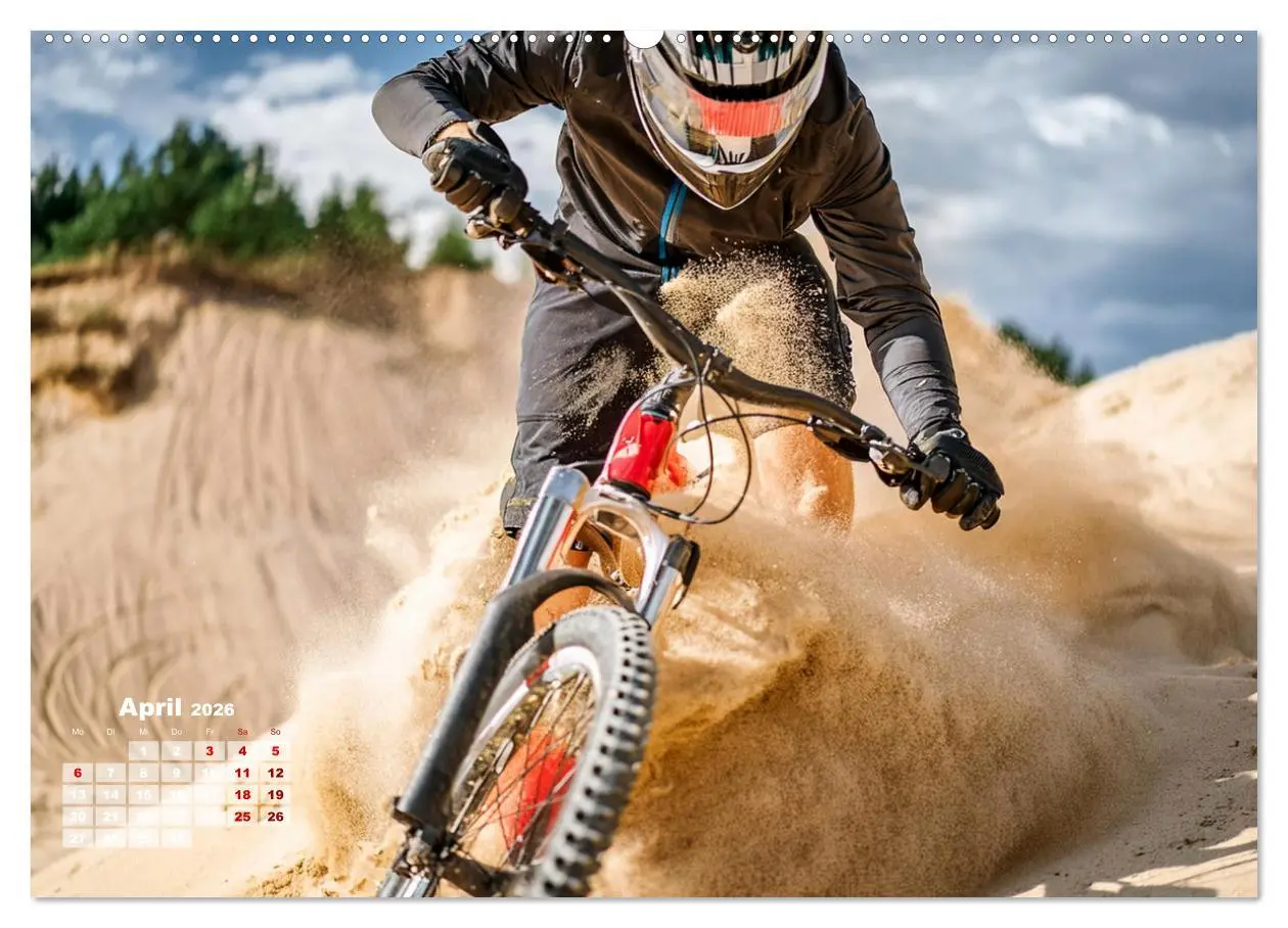 Bild: 9783457408674 | Abfahrtsrausch Downhill Aktion (Wandkalender 2026 DIN A2 quer),...
