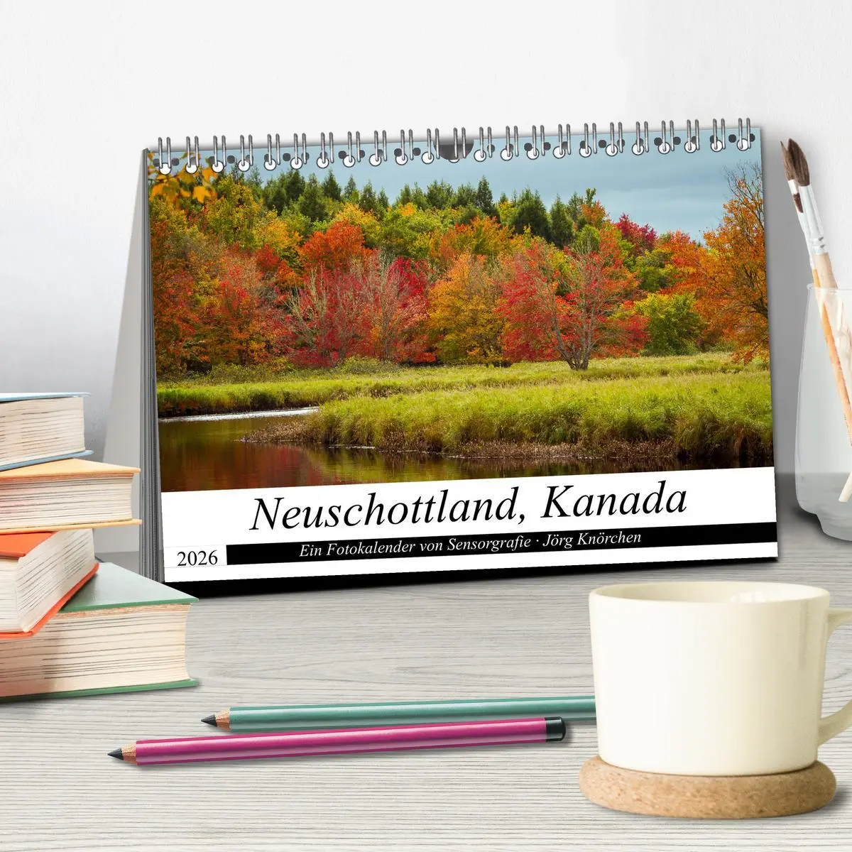Bild: 9783457648674 | Neuschottland, Kanada (Tischkalender 2026 DIN A5 quer), CALVENDO...