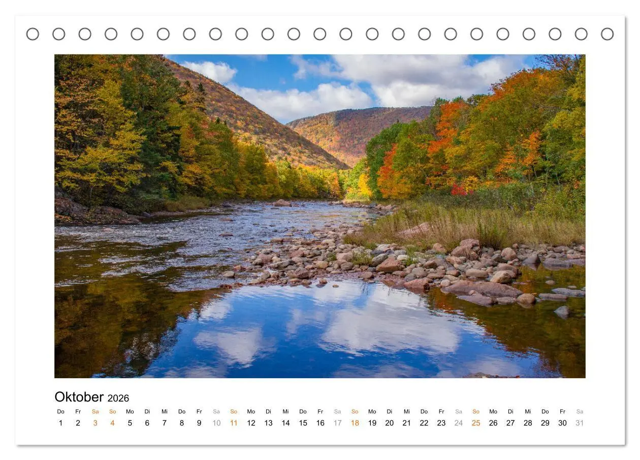 Bild: 9783457648674 | Neuschottland, Kanada (Tischkalender 2026 DIN A5 quer), CALVENDO...
