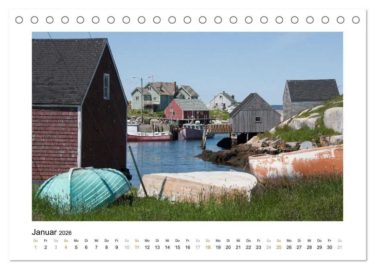 Bild: 9783457648674 | Neuschottland, Kanada (Tischkalender 2026 DIN A5 quer), CALVENDO...