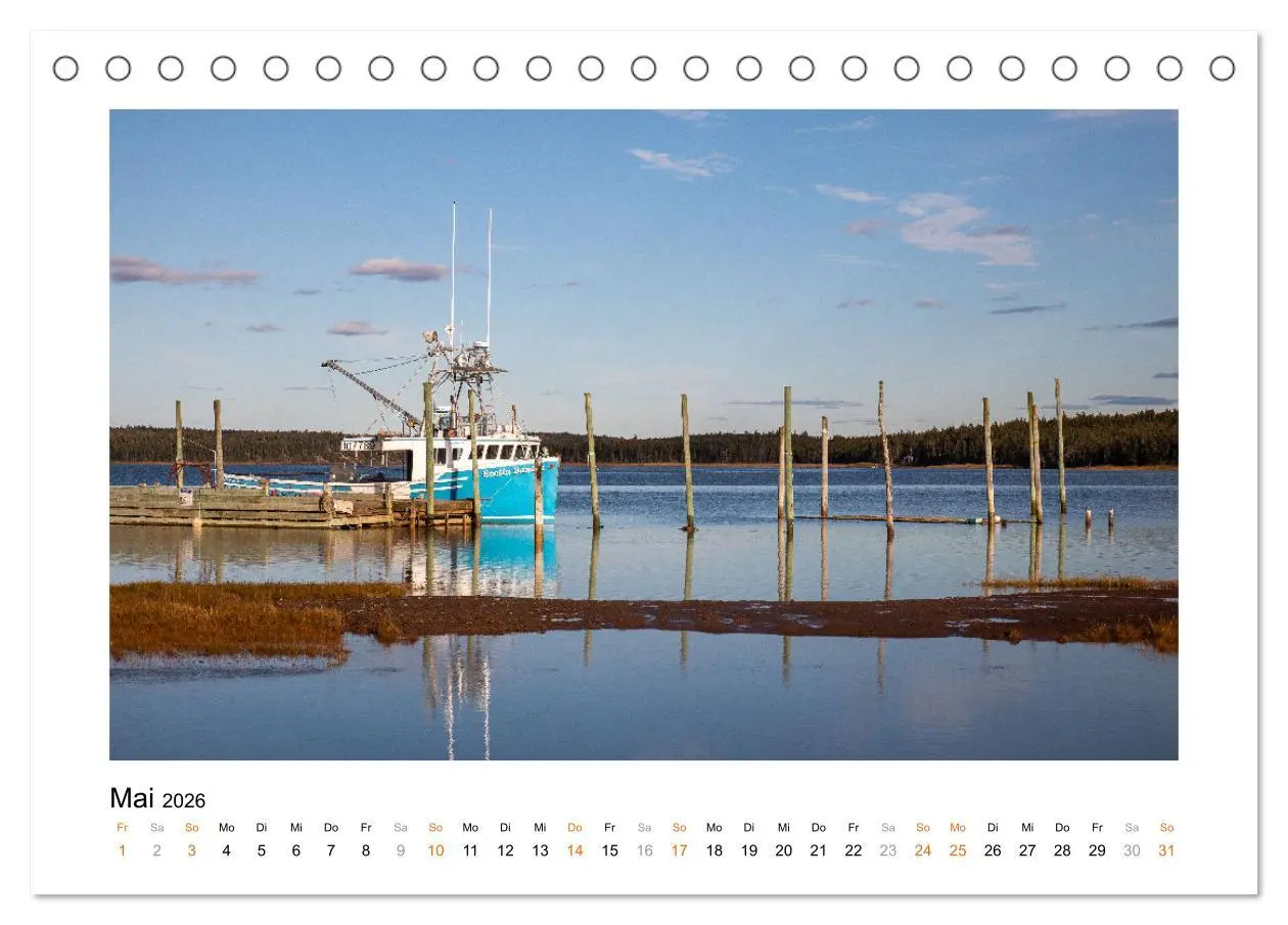 Bild: 9783457648674 | Neuschottland, Kanada (Tischkalender 2026 DIN A5 quer), CALVENDO...