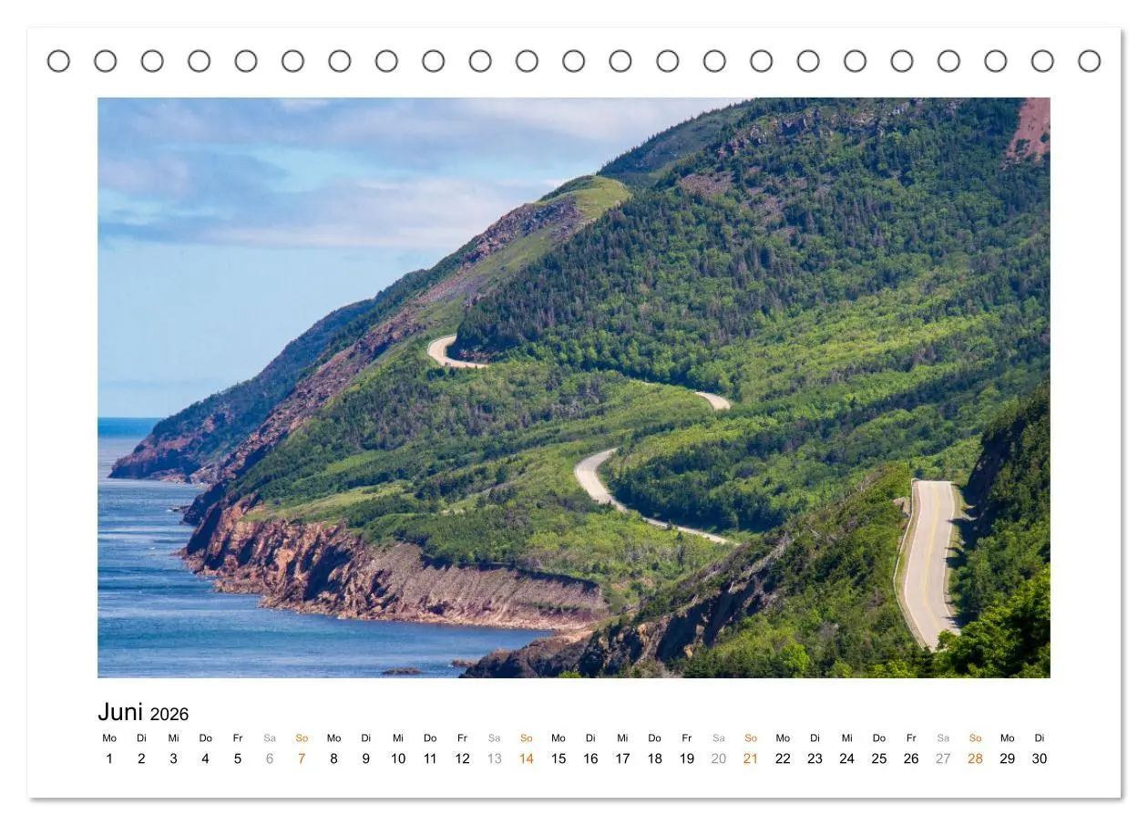 Bild: 9783457648674 | Neuschottland, Kanada (Tischkalender 2026 DIN A5 quer), CALVENDO...