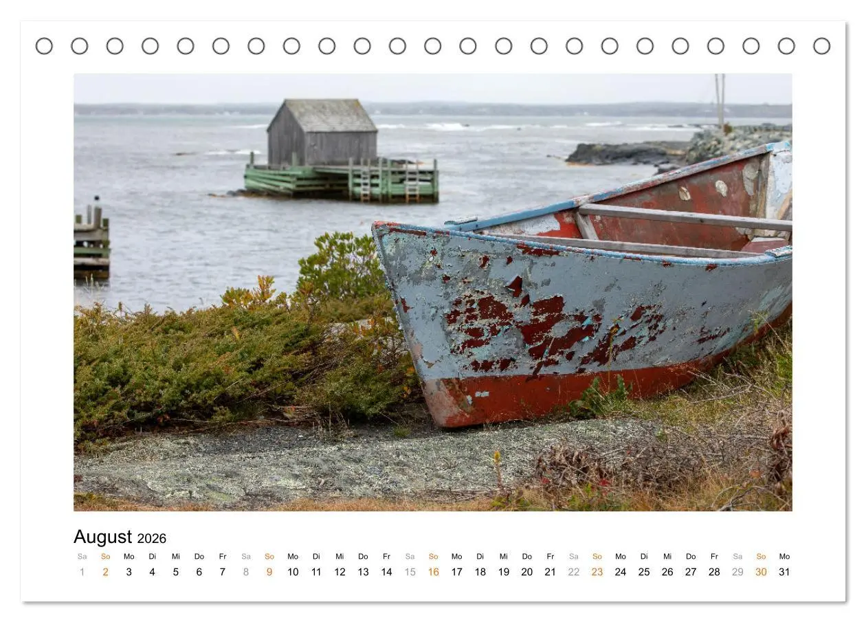 Bild: 9783457648674 | Neuschottland, Kanada (Tischkalender 2026 DIN A5 quer), CALVENDO...