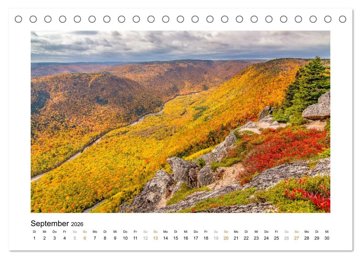 Bild: 9783457648674 | Neuschottland, Kanada (Tischkalender 2026 DIN A5 quer), CALVENDO...