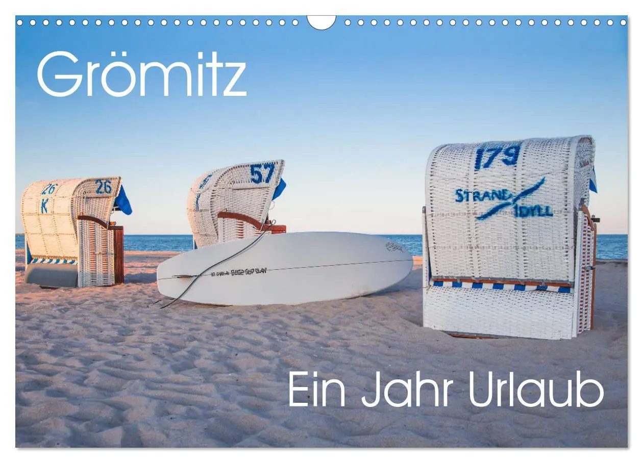 Cover: 9783516118674 | Grömitz - Ein Jahr Urlaub (Wandkalender 2026 DIN A3 quer), CALVENDO...