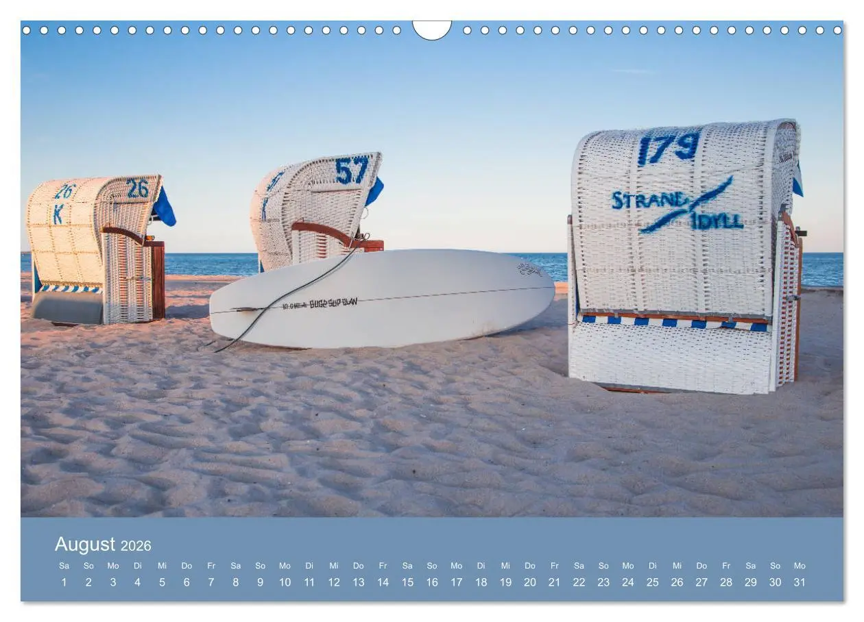 Bild: 9783516118674 | Grömitz - Ein Jahr Urlaub (Wandkalender 2026 DIN A3 quer), CALVENDO...