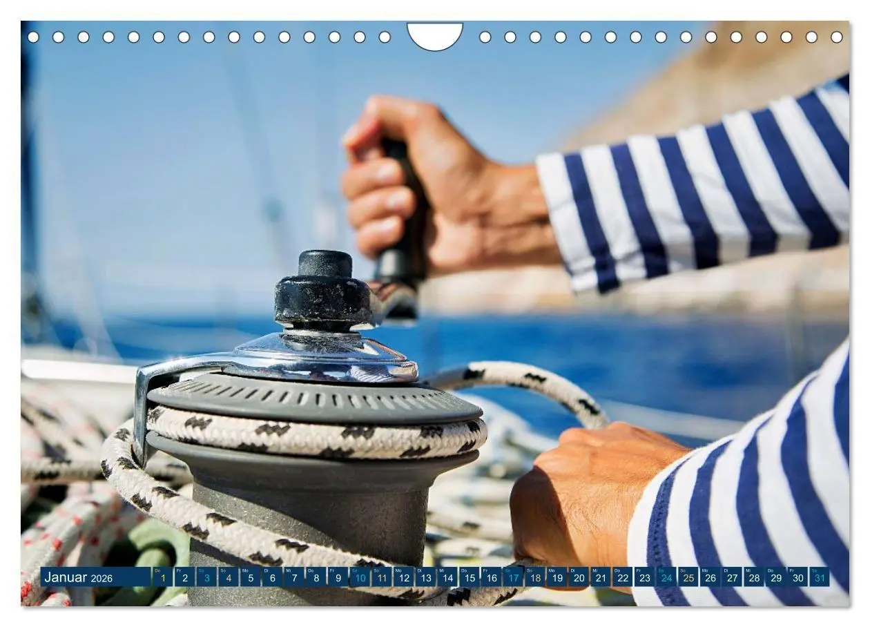 Bild: 9783516738674 | SEGELN - unterwegs mit dem Wind (Wandkalender 2026 DIN A4 quer),...