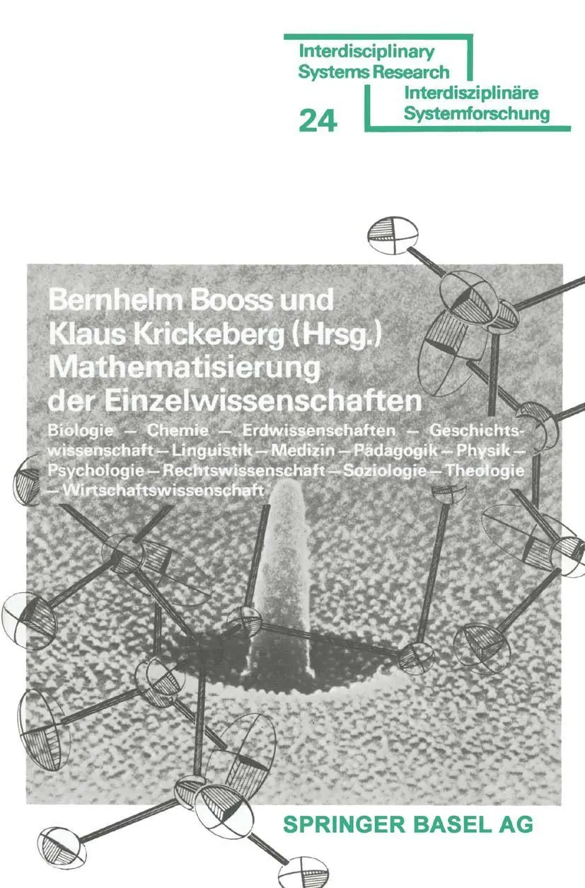 Cover: 9783764308674 | Mathematisierung der Einzelwissenschaften | Krickeberg (u. a.) | Buch