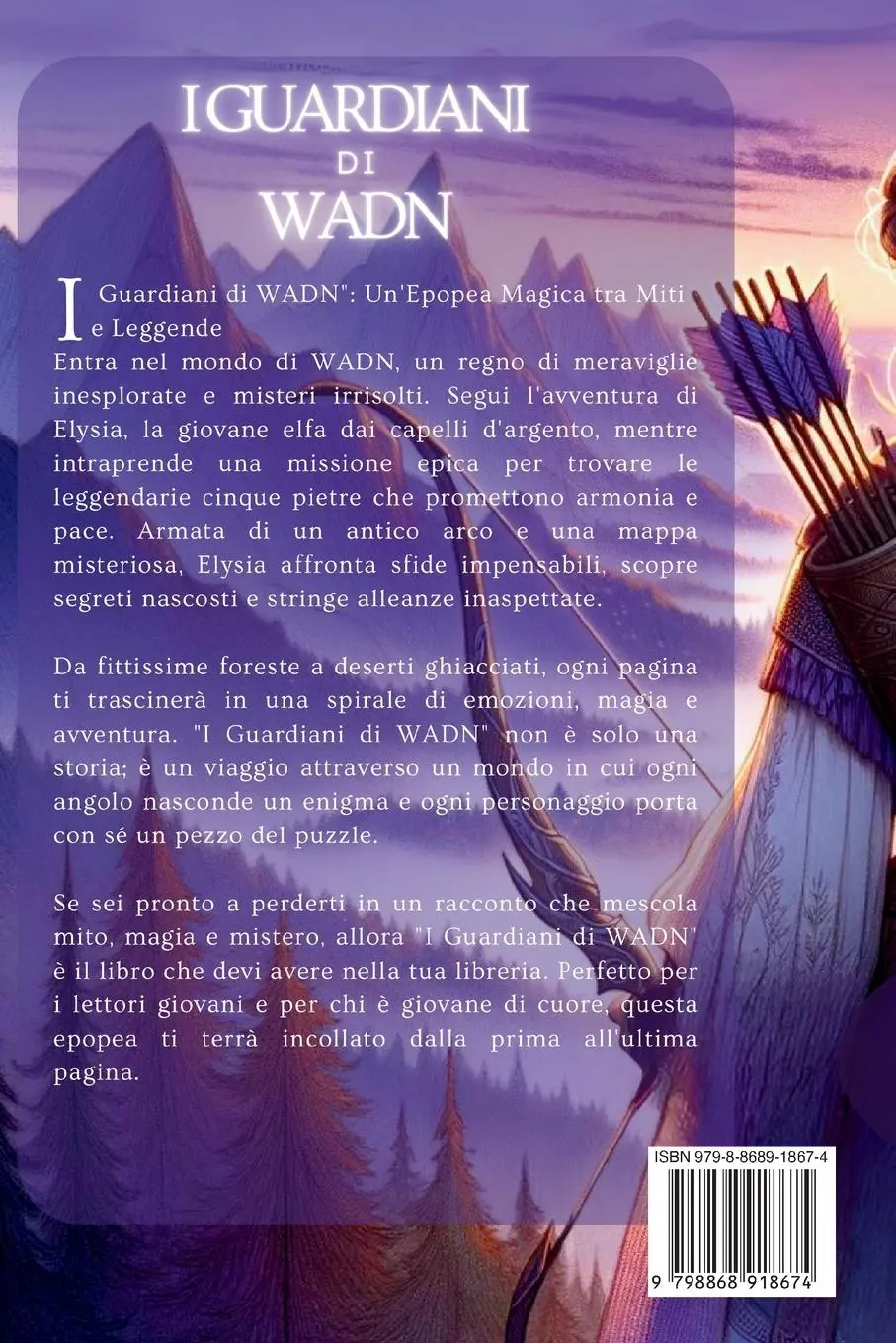 Rückseite: 9798868918674 | Guardiani di Wadn | Kasey Stone | Taschenbuch | Italienisch | 2023