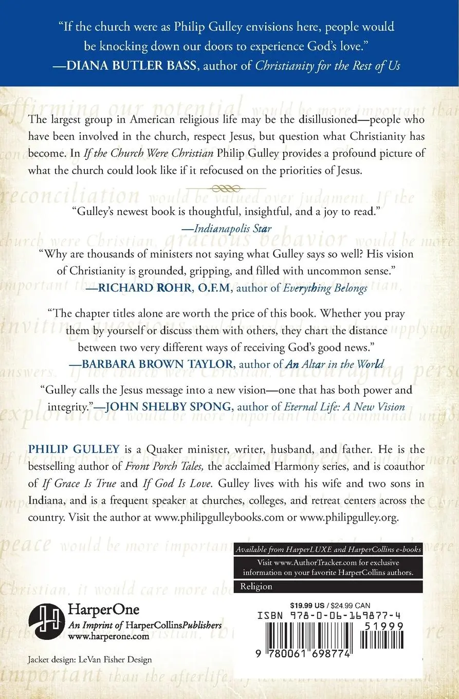 Rückseite: 9780061698774 | If the Church Were Christian | Rediscovering the Values of Jesus