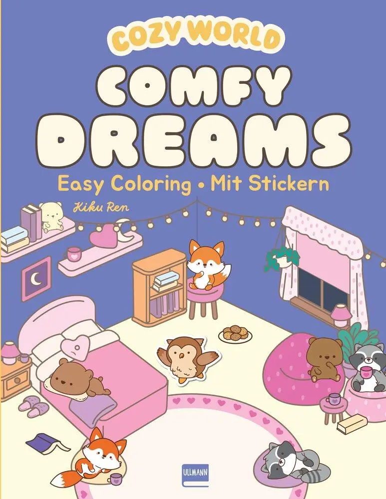 Cover: 9783741528774 | Cozy World - Comfy Dreams (mit Stickern) | Ullmann Medien | Buch
