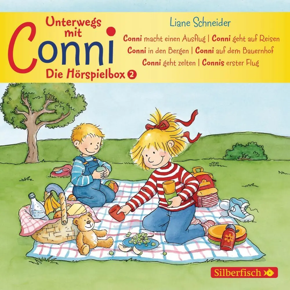 Cover: 9783867428774 | Unterwegs mit Conni - Die Hörspielbox 2, Audio-CD | 3 CDs | Schneider