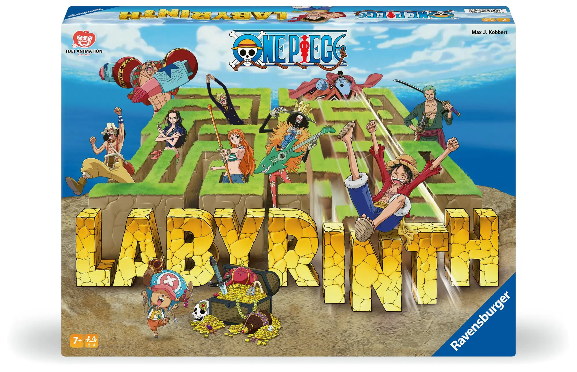 Cover: 4005556228874 | One Piece Labyrinth - Gesellschaftsspiel &amp; Brettspiel ab 7 Jahre