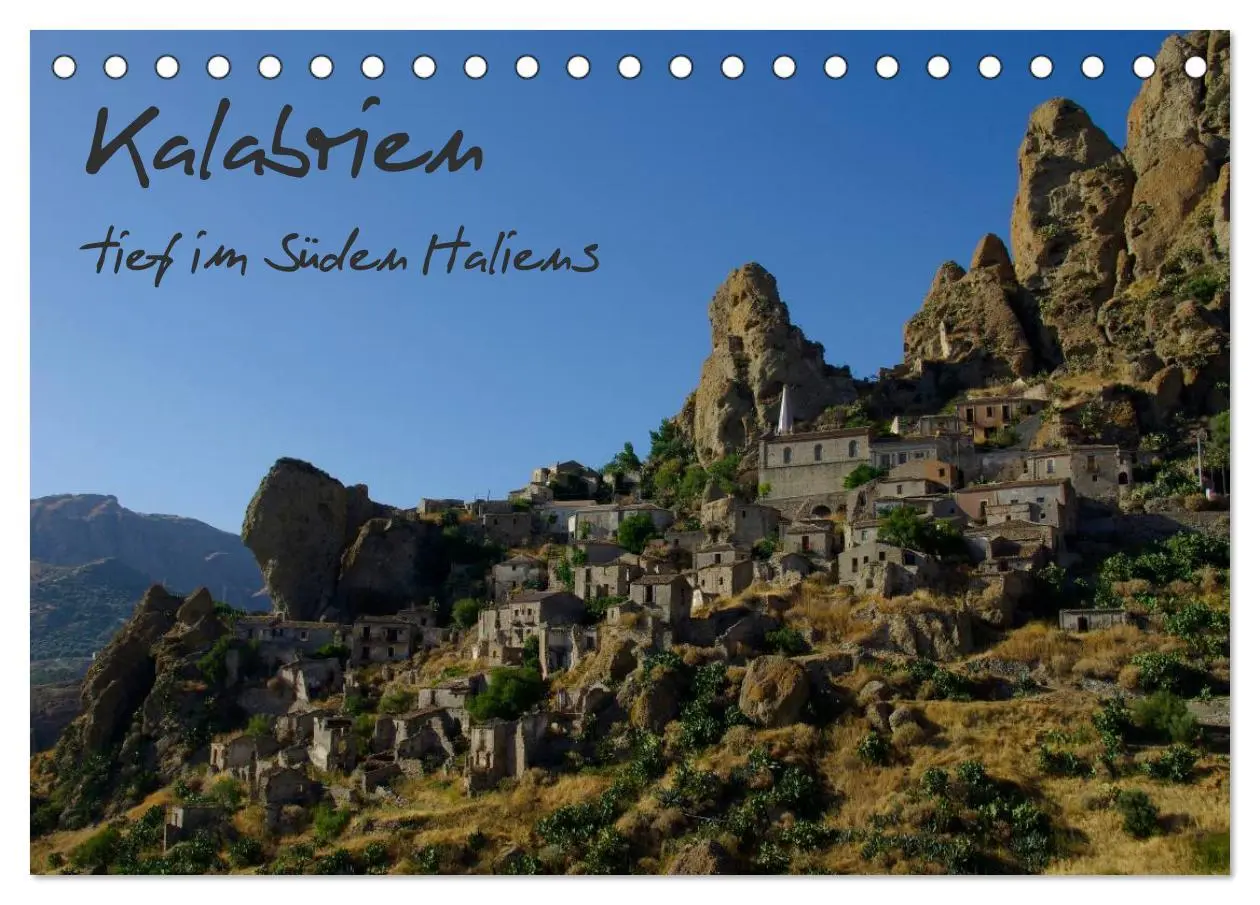 Cover: 9783516198874 | Kalabrien - tief im Süden Italiens (Tischkalender 2026 DIN A5...