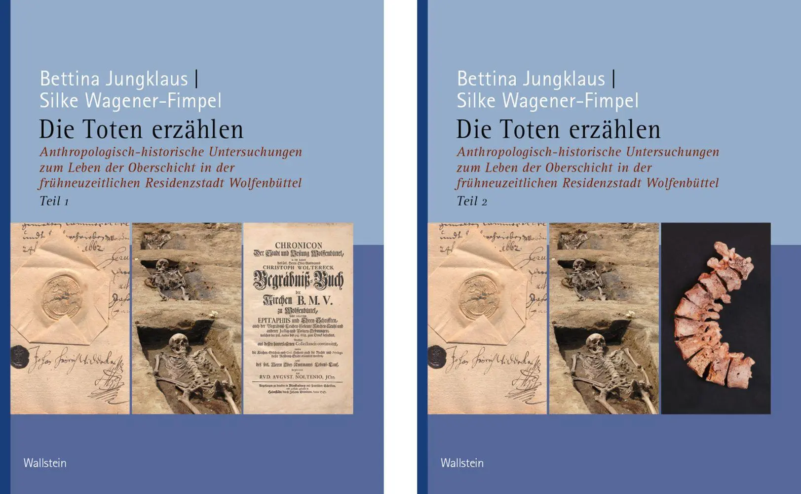 Cover: 9783835358874 | Die Toten erzählen | Bettina Jungklaus (u. a.) | Buch | 2 Bücher