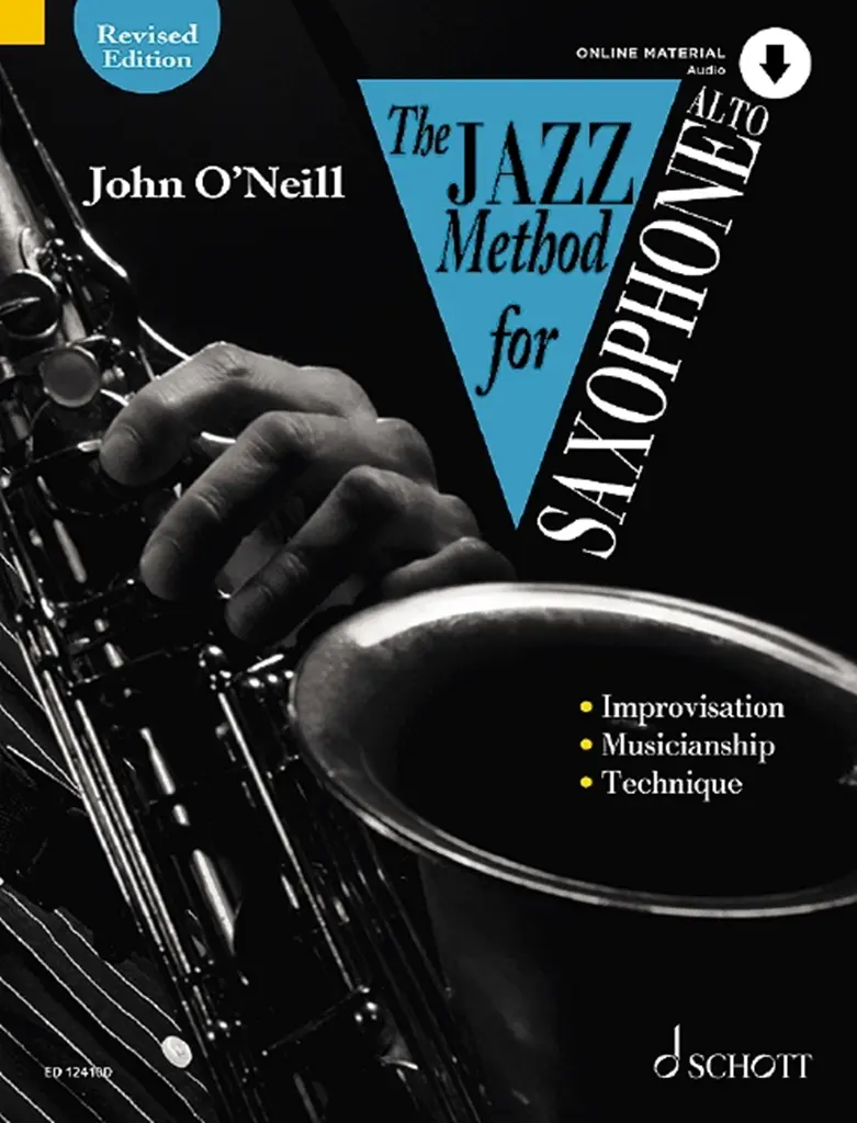 Cover: 9790220138874 | The Jazz Method for Saxophone | Technique - Style - Improvisation