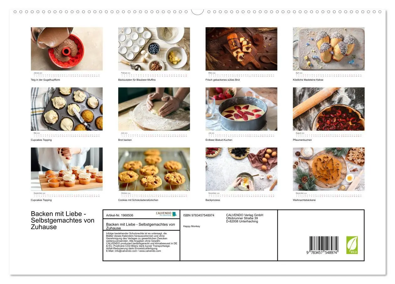 Bild: 9783457548974 | Backen mit Liebe - Selbstgemachtes von Zuhause (hochwertiger...