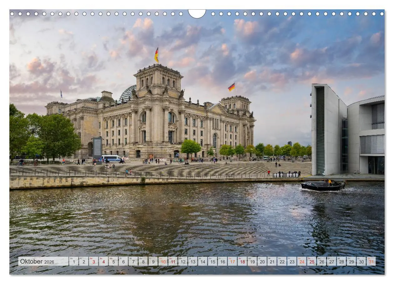 Bild: 9783457618974 | Berlin Stadtspaziergang (Wandkalender 2026 DIN A3 quer), CALVENDO...