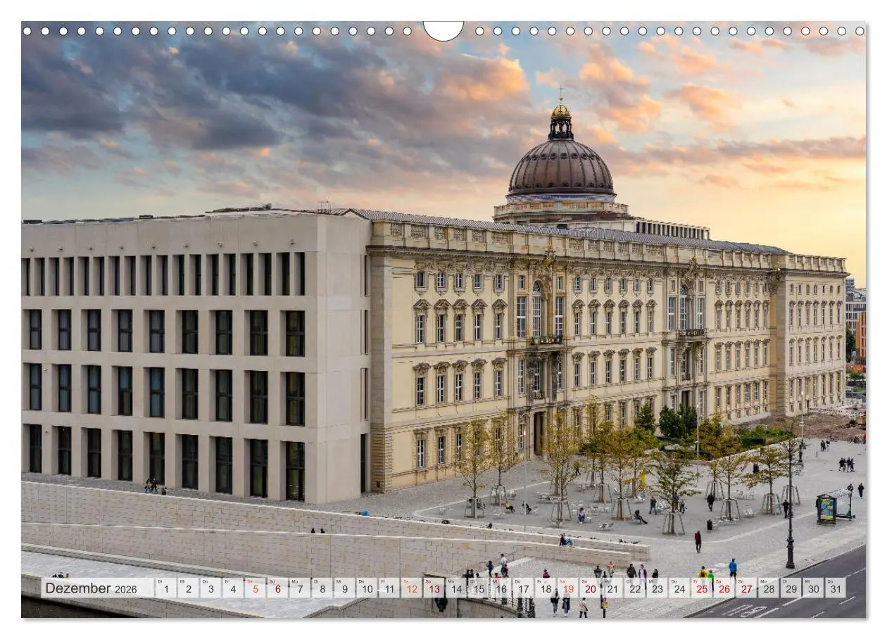 Bild: 9783457618974 | Berlin Stadtspaziergang (Wandkalender 2026 DIN A3 quer), CALVENDO...
