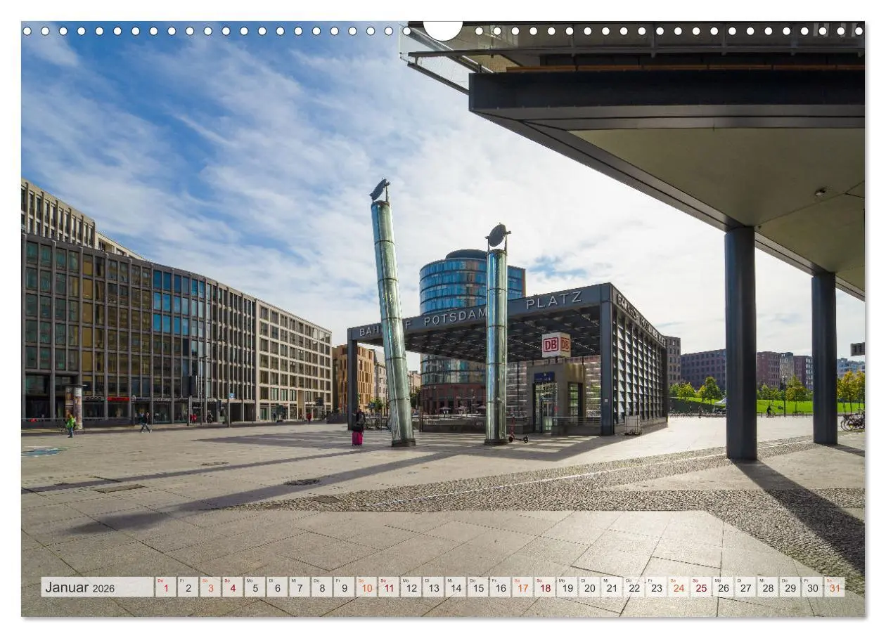 Bild: 9783457618974 | Berlin Stadtspaziergang (Wandkalender 2026 DIN A3 quer), CALVENDO...