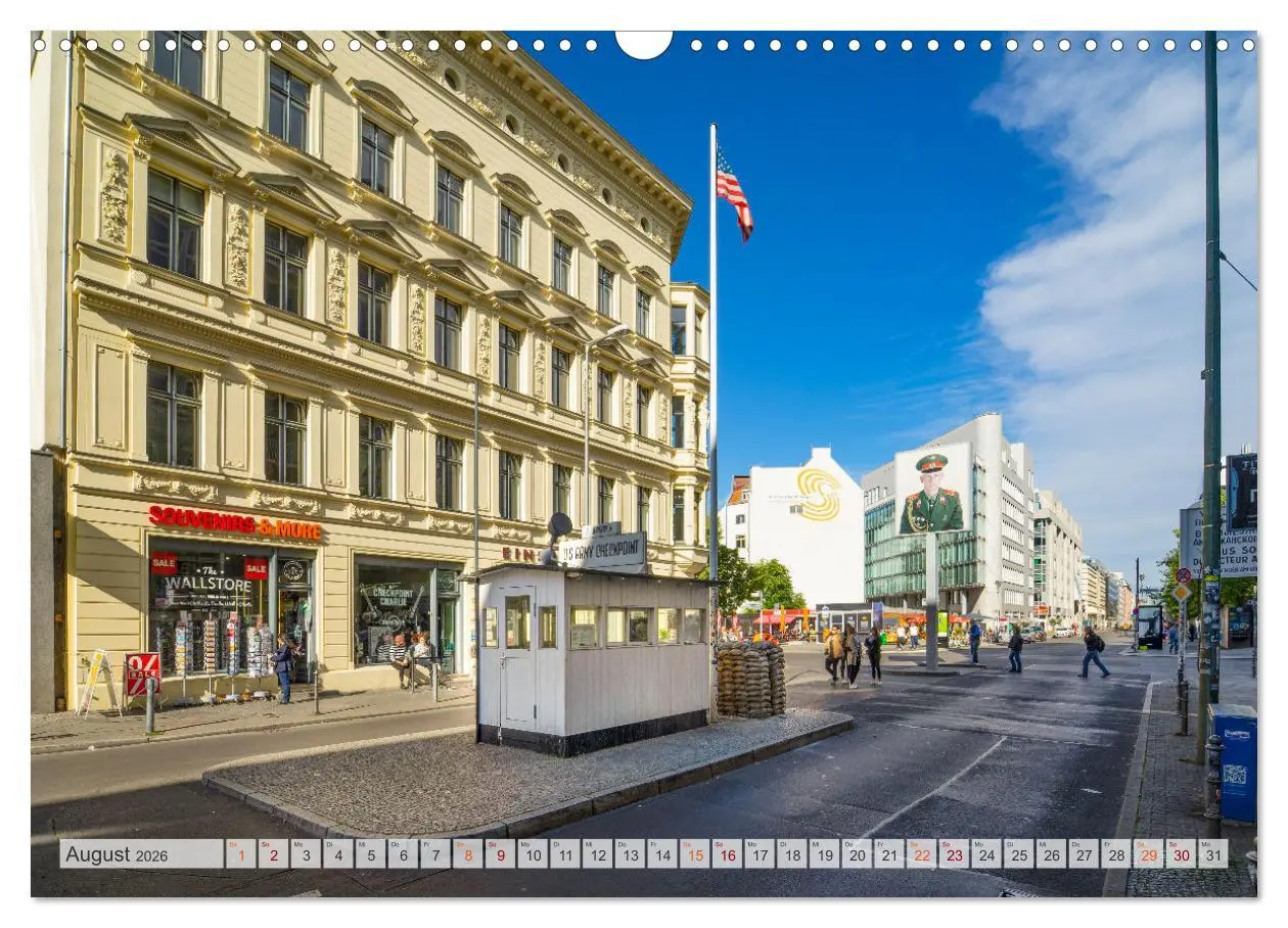 Bild: 9783457618974 | Berlin Stadtspaziergang (Wandkalender 2026 DIN A3 quer), CALVENDO...