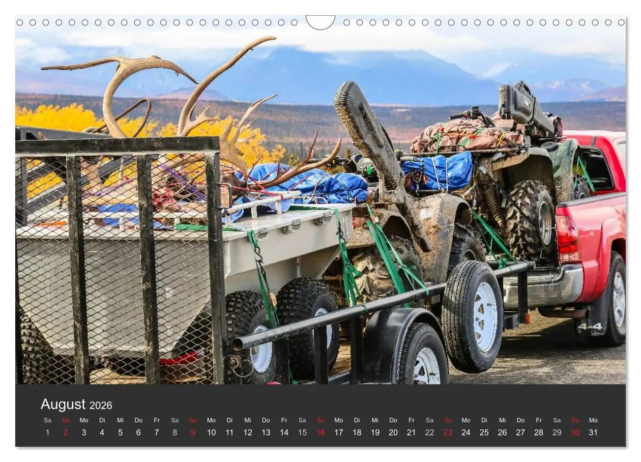 Bild: 9783457858974 | Alaska 2026 - faszinierend anders (Wandkalender 2026 DIN A3 quer),...