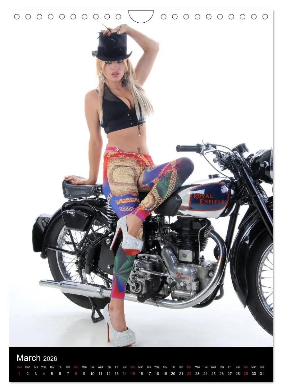 Bild: 9783516568974 | Girl on a Bike (Wall Calendar 2026 DIN A4 portrait), CALVENDO 12...