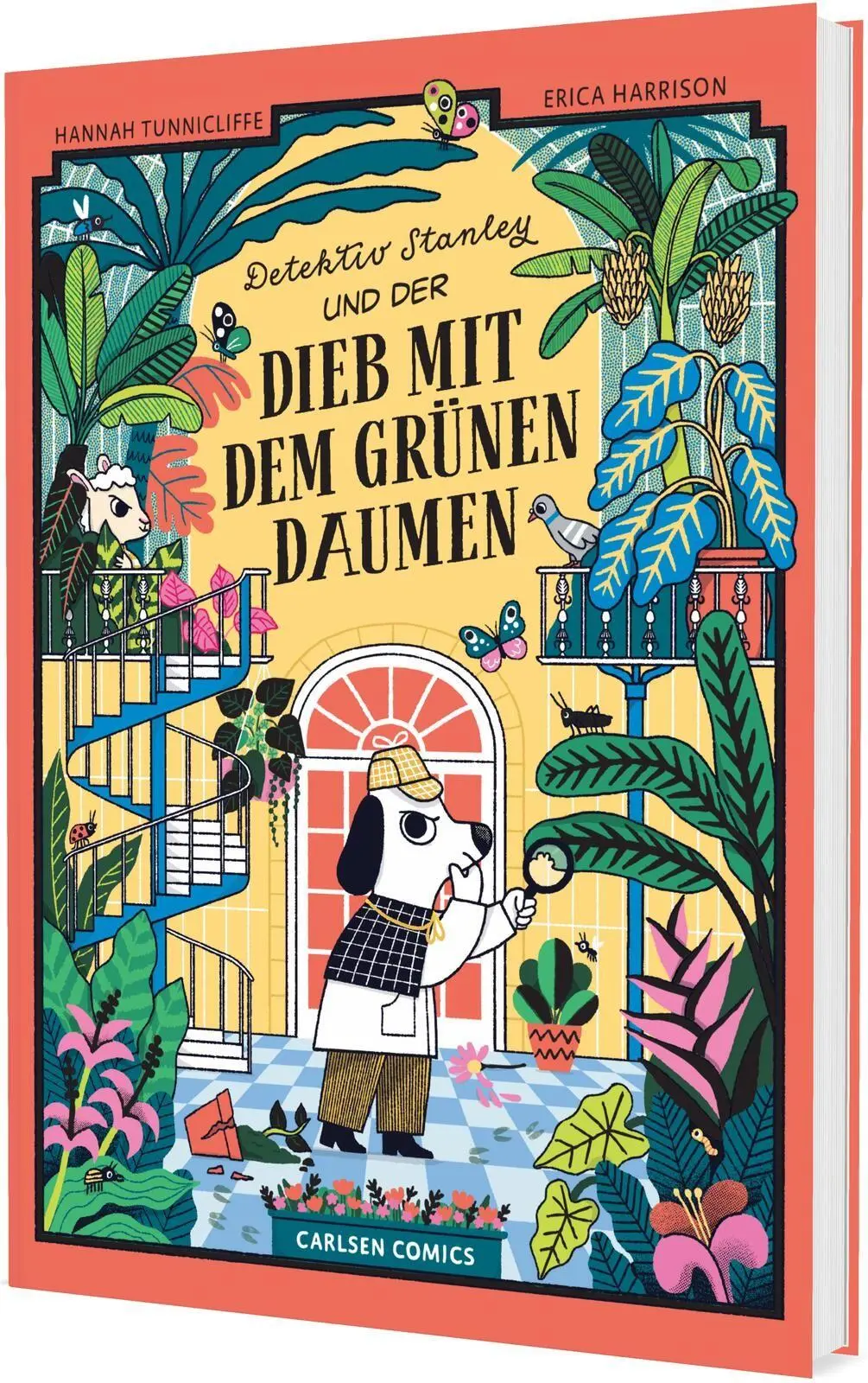 Cover: 9783551808974 | Detektiv Stanley und der Dieb mit dem grünen Daumen | Tunnicliffe