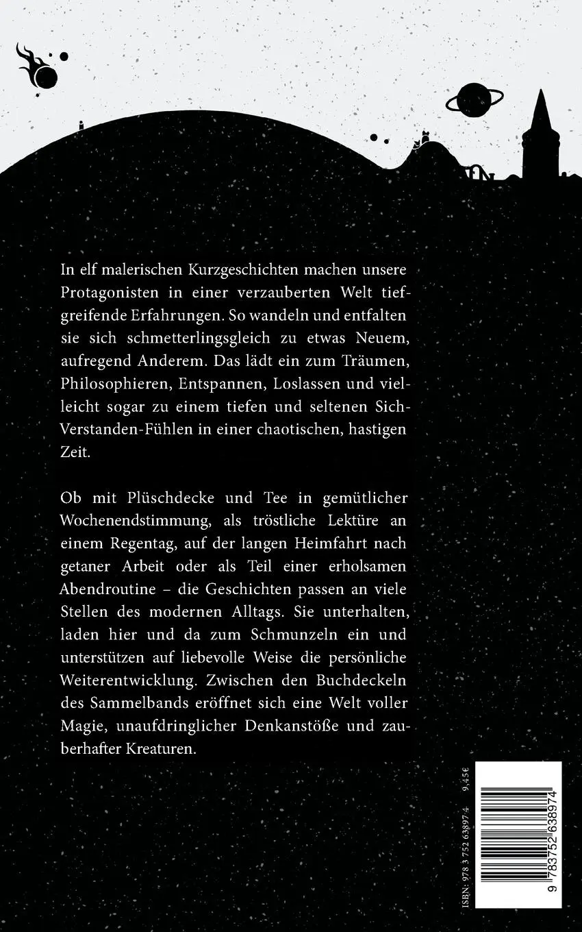 Rückseite: 9783752638974 | Die Stadt des Abends | Artis LuMara | Taschenbuch | 108 S. | Deutsch