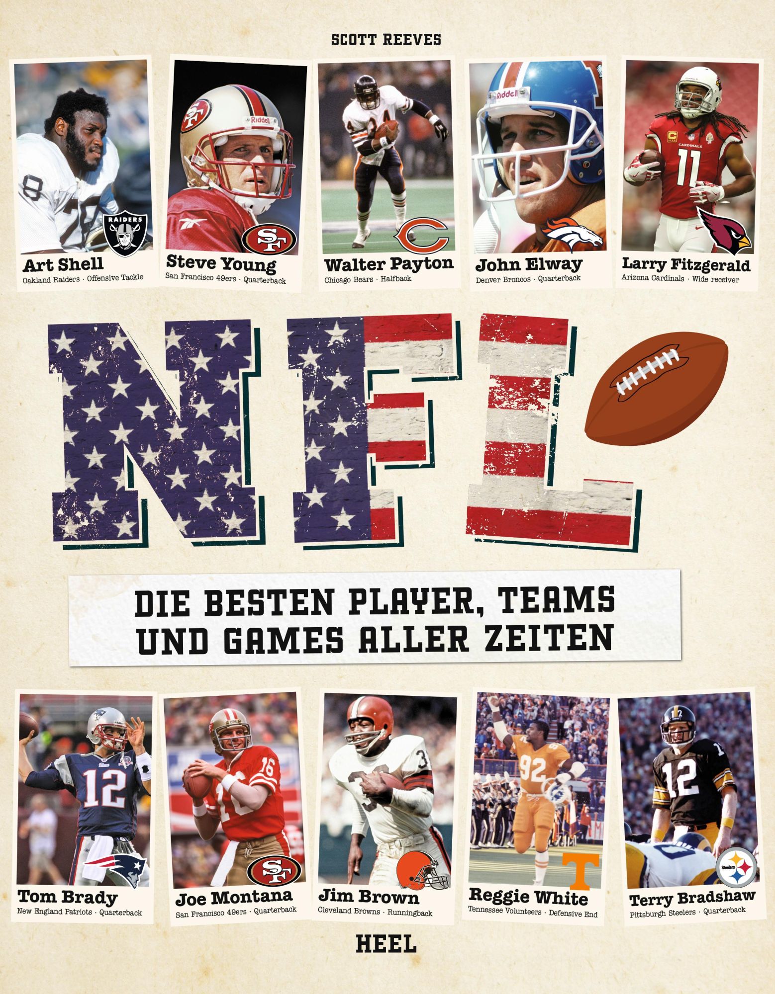 Cover: 9783966648974 | NFL - Die besten Player, Teams und Games aller Zeiten | Ross Hamilton