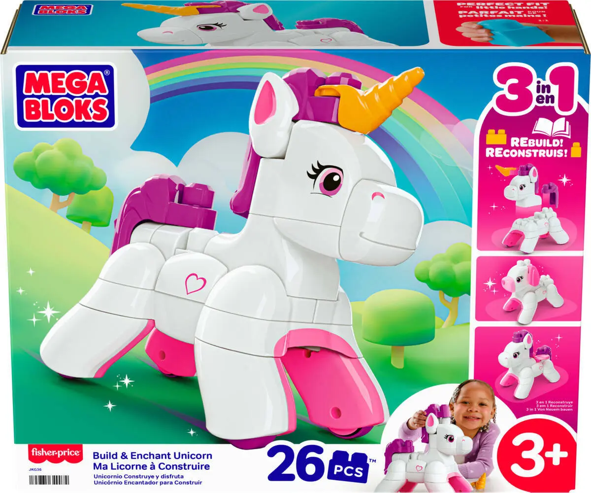 MEGA BLOKS Bau und Zaubereinhorn.JKG36