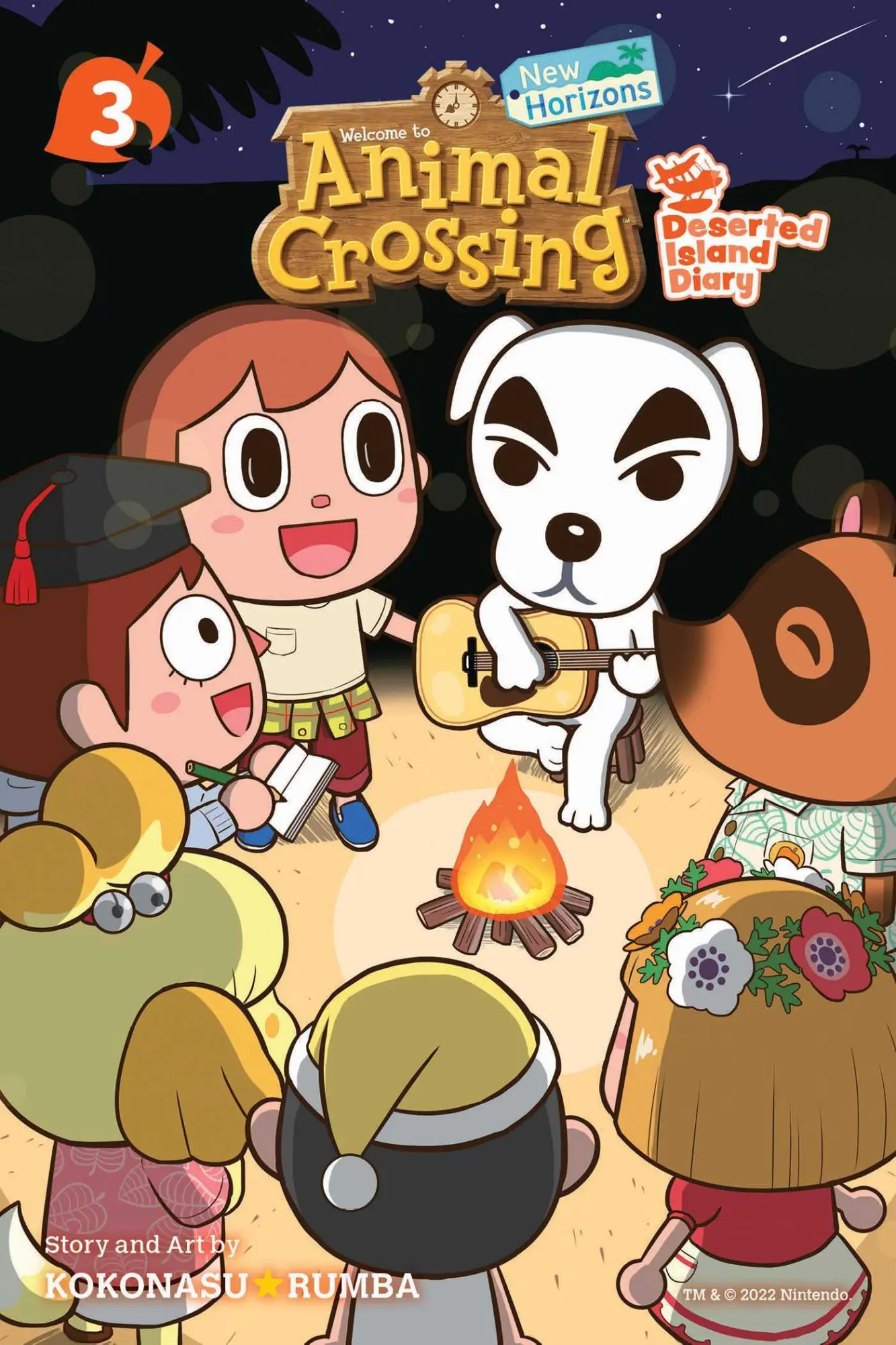 Cover: 9781974729074 | Animal Crossing: New Horizons, Vol. 3 | Deserted Island Diary | Rumba